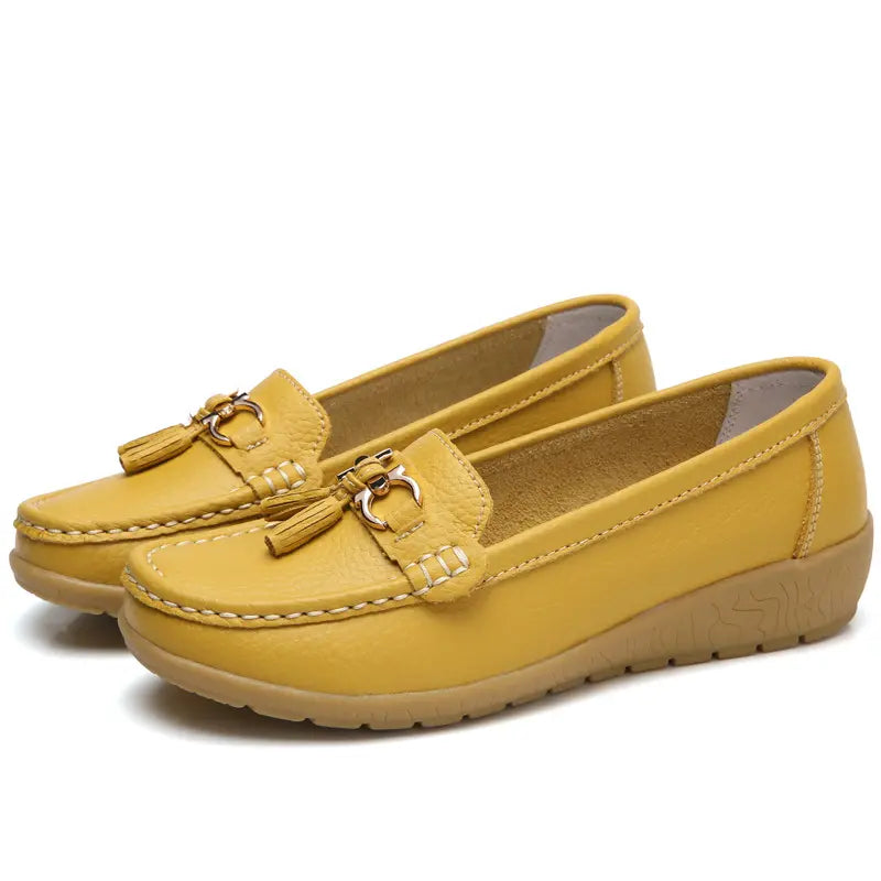 【Acquista 1 e ricevi 1 gratis】【35-44】Scarpe casual in pelle da donna alla moda 2025