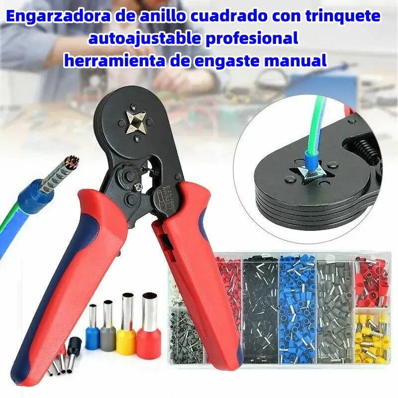 👉👍【1200 pezzi】Pinze per crimpatura di tubi
