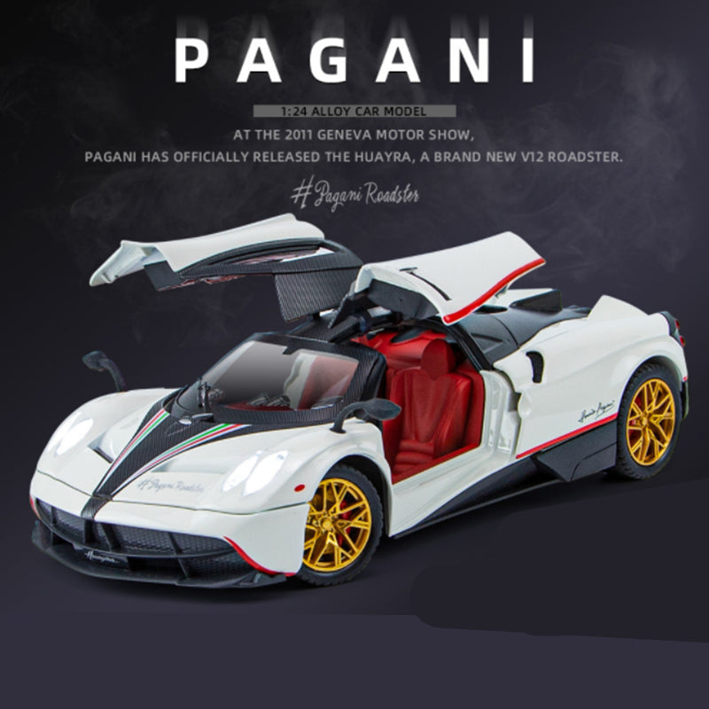 🔥🎁🎁1/24 Pagani Huayra Dynasty zliatina športového auta hračka model tlakového odliatku kovu tlakovo odliateho kovového pretekárskeho modelu darčeková simulazione modello di simulazione simulazione