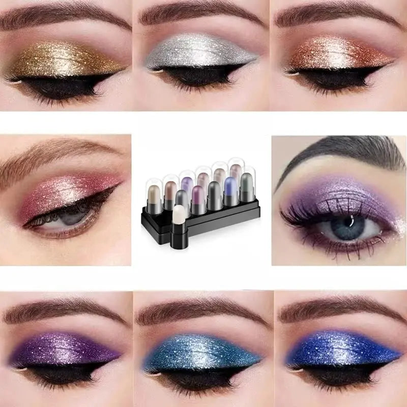 【🏆Artigo mais vendido】✨🌈【12/24/36 cores】Caixa de sombras