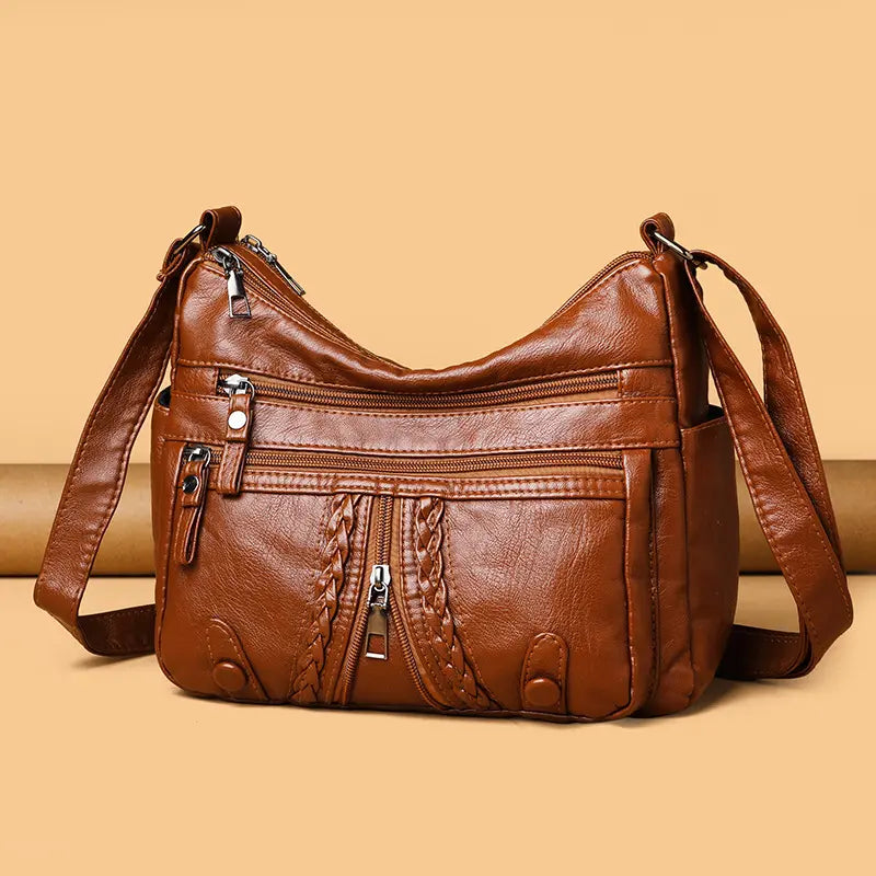 🔥【Acquista 1 e ricevi 1 gratis】Nuova borsa da donna 2025 con più tasche, grande capacità, può essere portata su una spalla o a tracolla.