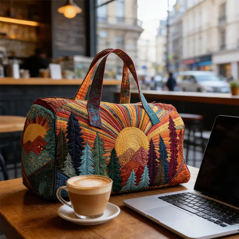 Bolsa de viagem acolchoada estilo Hippie Van