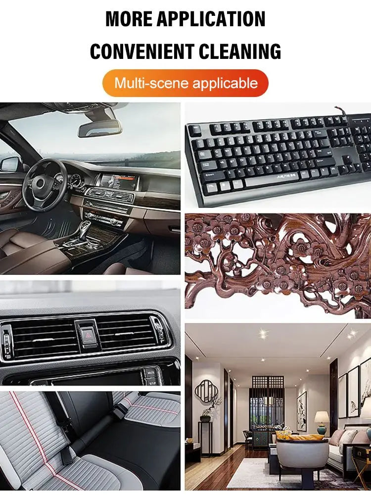 đăConfezione da 4ăSpazzola di alta qualitĂ per la pulizia e lo sfregamento degli interni dell'auto