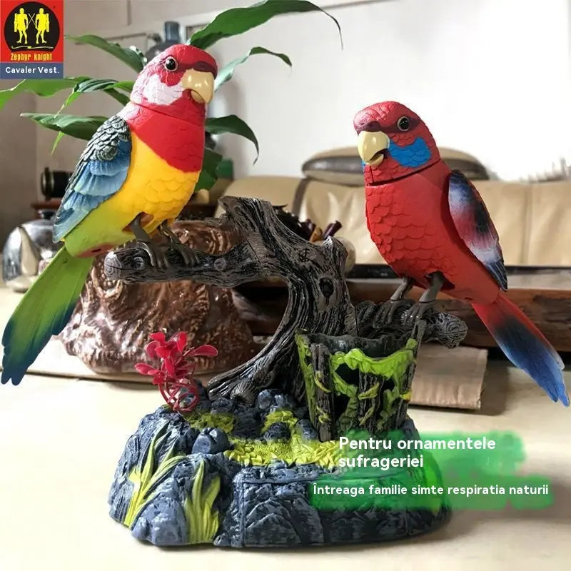 🔥【SCONTO DEL 39%】Decorazioni per uccelli a controllo vocale