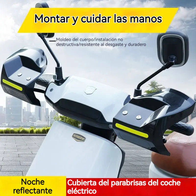 Motocyklový chránič rúk Návleky na riadidlá Predné sklo Predné sklo na ruky Predné čelné sklo Predné sklo na elektrický automobil Univerzálne príslušenstvo na úpravu čelného skla
