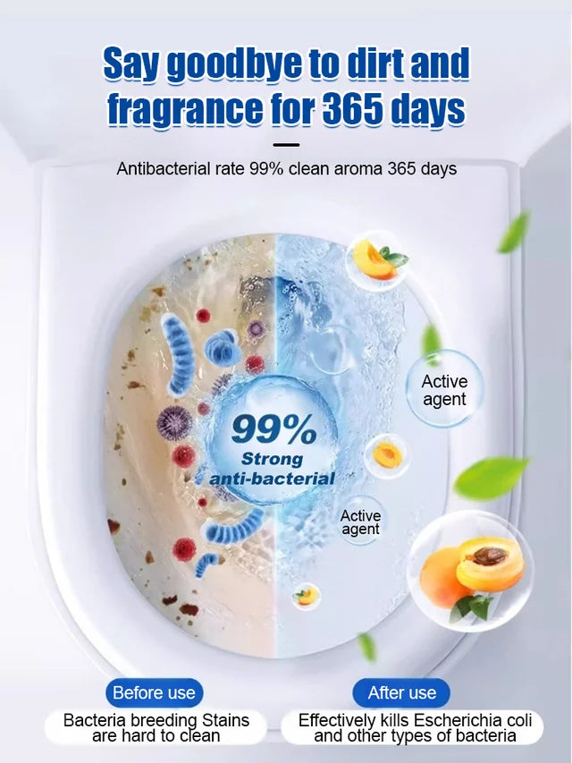 🌟【Acquista 3 e ricevi 3 gratis】Potente schiuma detergente per WC