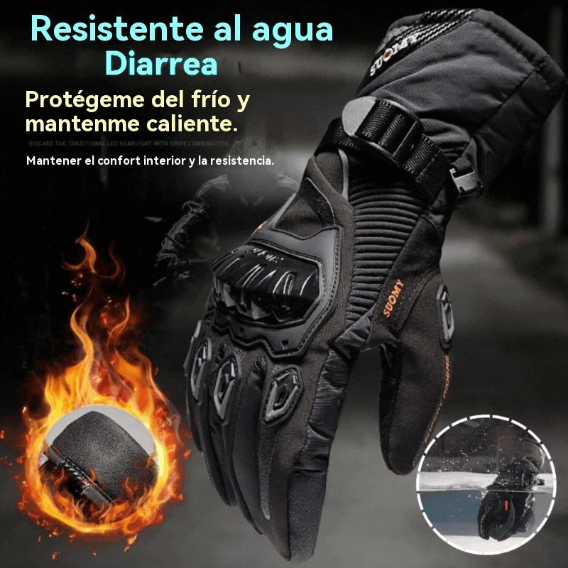 🔥🧤🧤Aderência Térmica | Luvas Isoladas para Moto