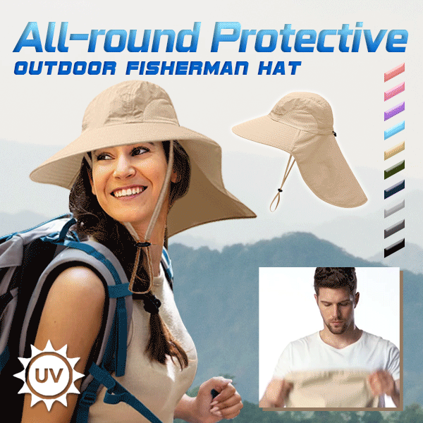 🔥【Acquista 1 e ricevi 1 gratis】Cappello protettivo universale per la pesca all'aperto