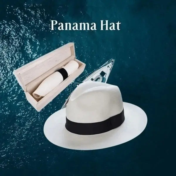 🌿 【56-58 cm】Cappello di palma intrecciato a mano dall'Ecuador.