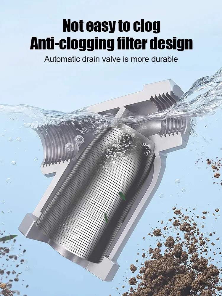🧰Drenagem automática do depósito de ar e do compressor de ar.
