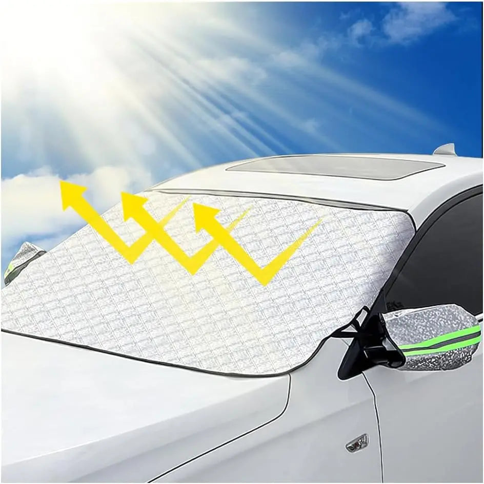🚗Protetor solar magnético para para-brisas de automóvel, protetor solar de isolamento térmico para automóvel no verão