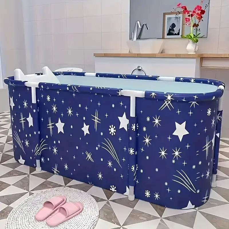 《Direktverkauf ab Werk》Einfach zu installierende, zusammenklappbare Badewanne für Erwachsene – dickes, langlebiges PVC, kein Zusammenbau erforderlich, ideal für den Heimgebrauch und auf Reisen