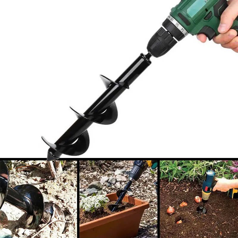 🌱 Attrezzi da giardinaggio Zappe da giardino con asta a spirale