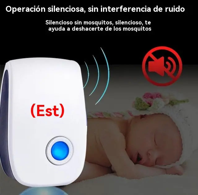 🔥【Acquista 1 e ricevi 1 gratis】Repellente per roditori e repellente fisico ultrasonico silenzioso per insetti e ratti