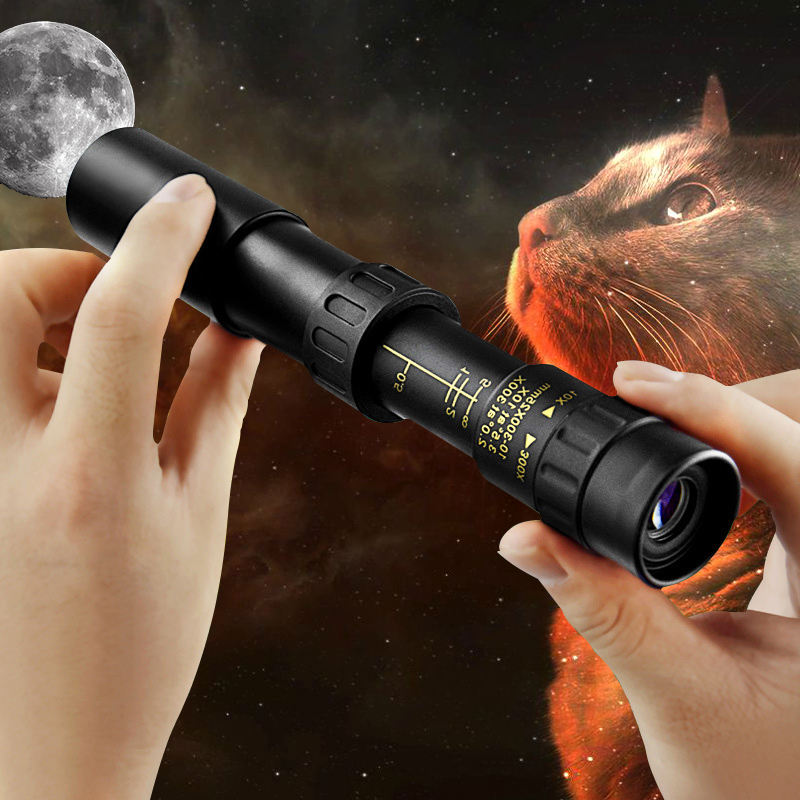 🔥Špeciálna ponuka🔥Monokulárny ďalekohľad con vysokým rozlíšením, zoom 10-300x