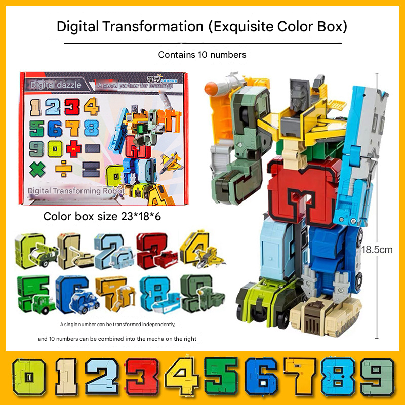 🔥🎁 Autobot trasformabile alfanumerico