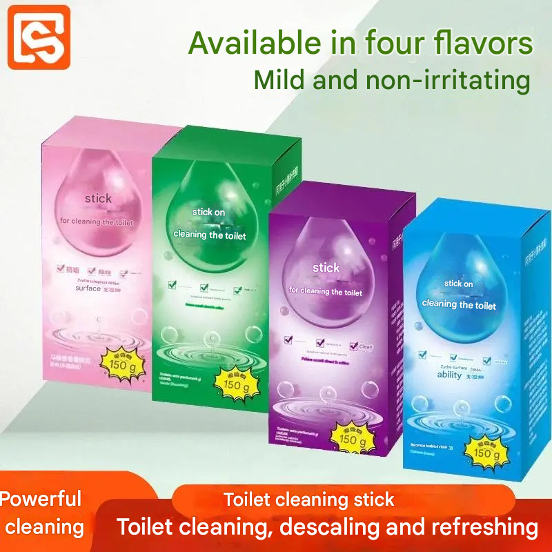 🚽🌟【Acquista 2 e ricevi 2 gratis】 Bacchetta automatica per la pulizia del WC, strumento deodorante