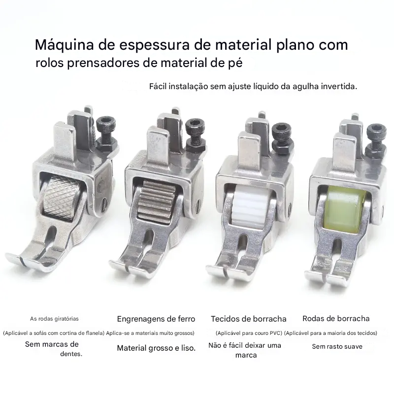 🔥【4/8 pezzi】Piedino premistoffa universale per macchine da cucire computerizzate, con piedino premistoffa ad ago, accessori per macchine da cucire