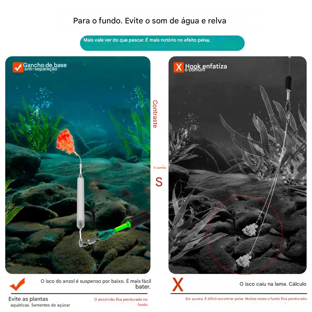 š£š£ć5/10 pezzićSet di lenze da pesca a fondo invertito