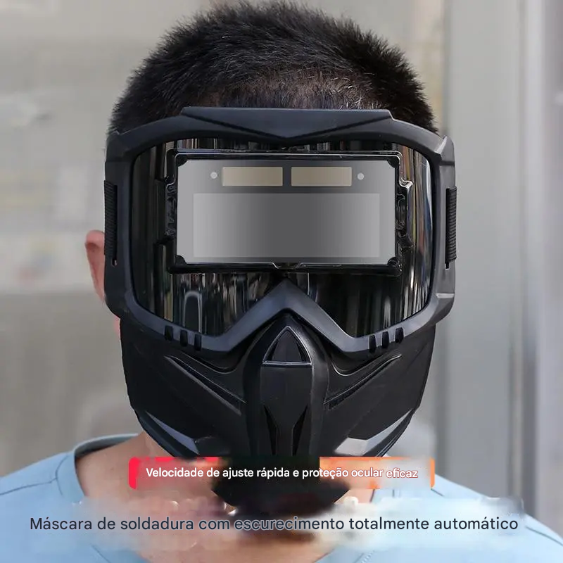 🔥Casco per saldatura auto-oscurante integrale