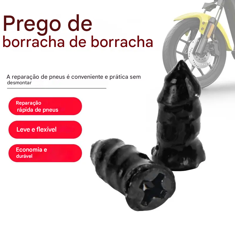 Pregos para reparação de pneus de automóveis e elétricos, pregos tipo cogumelo, pregos para reparação de pneus de motociclos a vácuo, ferramentas de reparação rápida