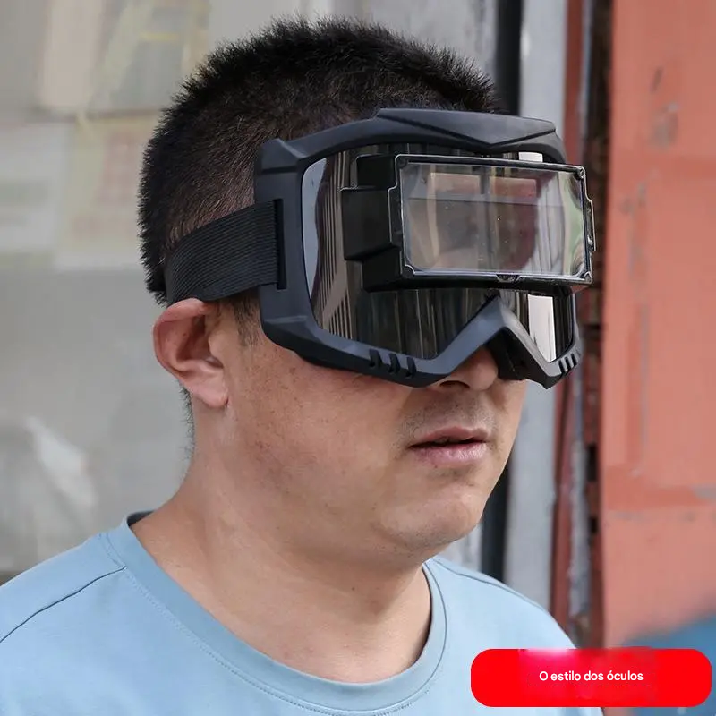 🔥🔥Capacete de Soldadura com Escurecimento Automático de Rosto Completo