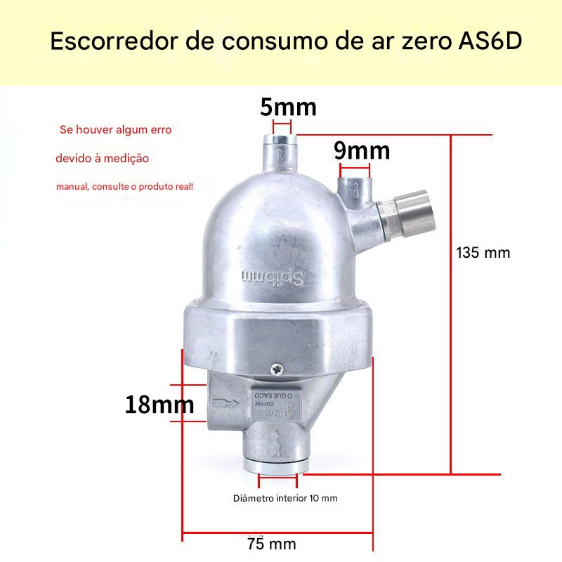🧰Drenagem automática do depósito de ar e do compressor de ar.