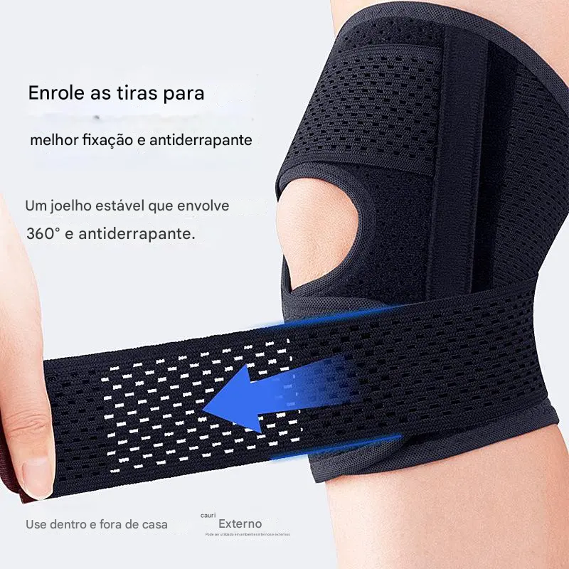 š¦µć2 pezzi 1 paioć Ginocchiere a doppia molla, adatte per corsa, ciclismo, gioco con palla e altri sport