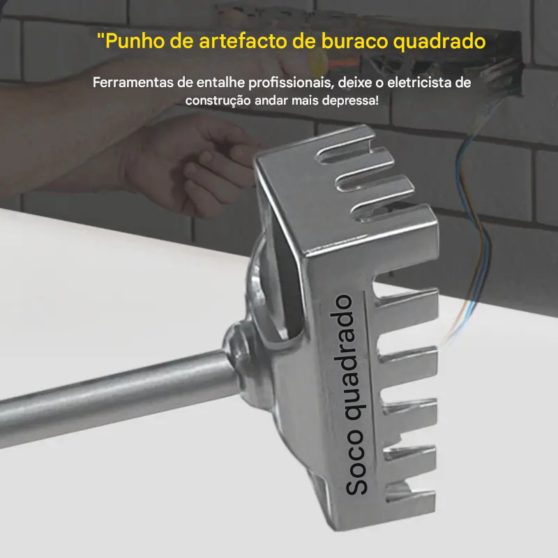 💥 Foratura rapida per boccola quadrata