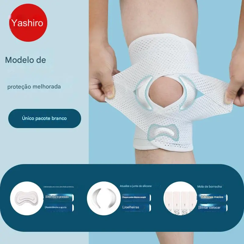 š¦µć2 pezzi 1 paioć Ginocchiere a doppia molla, adatte per corsa, ciclismo, gioco con palla e altri sport