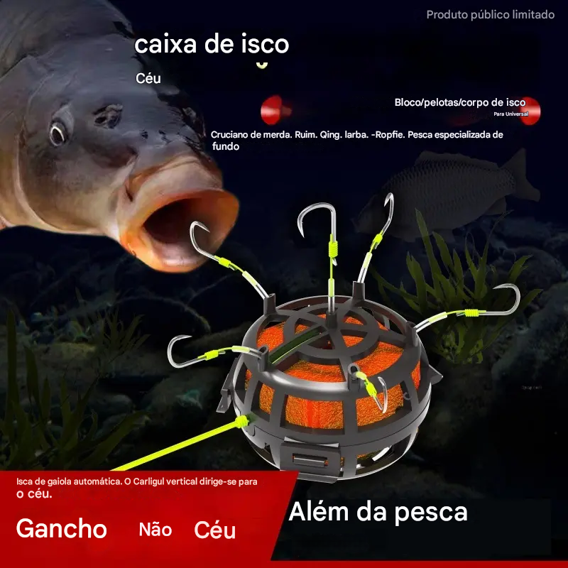 š„š£Nuovo amo da pesca sportiva per esterni con fondo esplosivo inverso