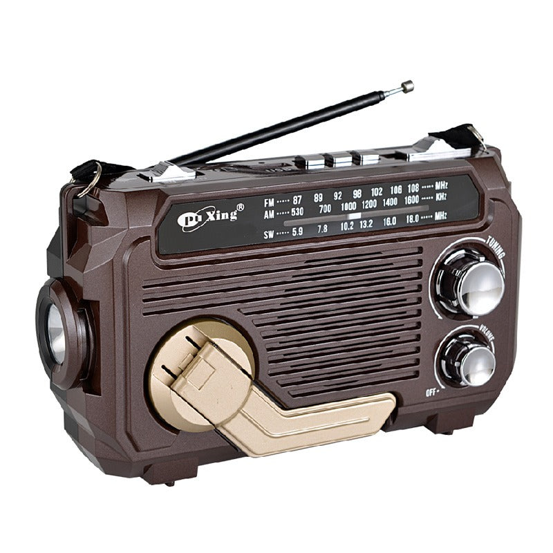 🏕️Lanterna de rádio AM portátil e multifunções