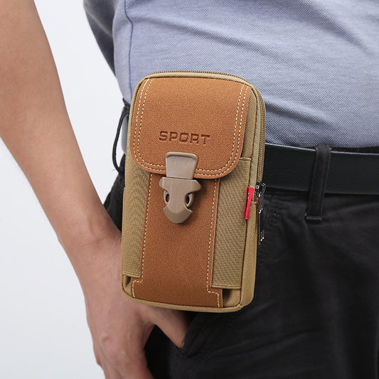 📱【Časovo obmedzená ponuka】👛Pánska neformálna outdoorová task, športová task na mobile 