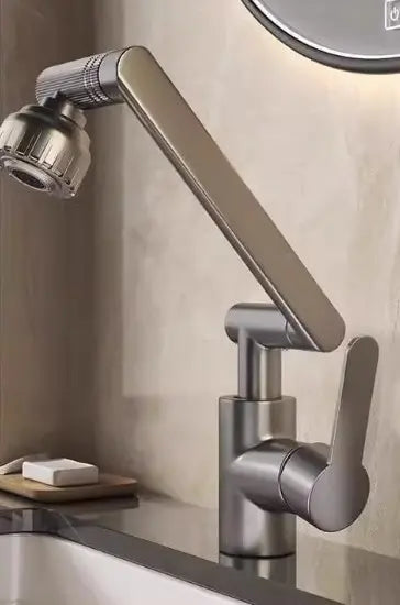 💦Torneira universal ajustável para lavatório, rotação de 1080°.