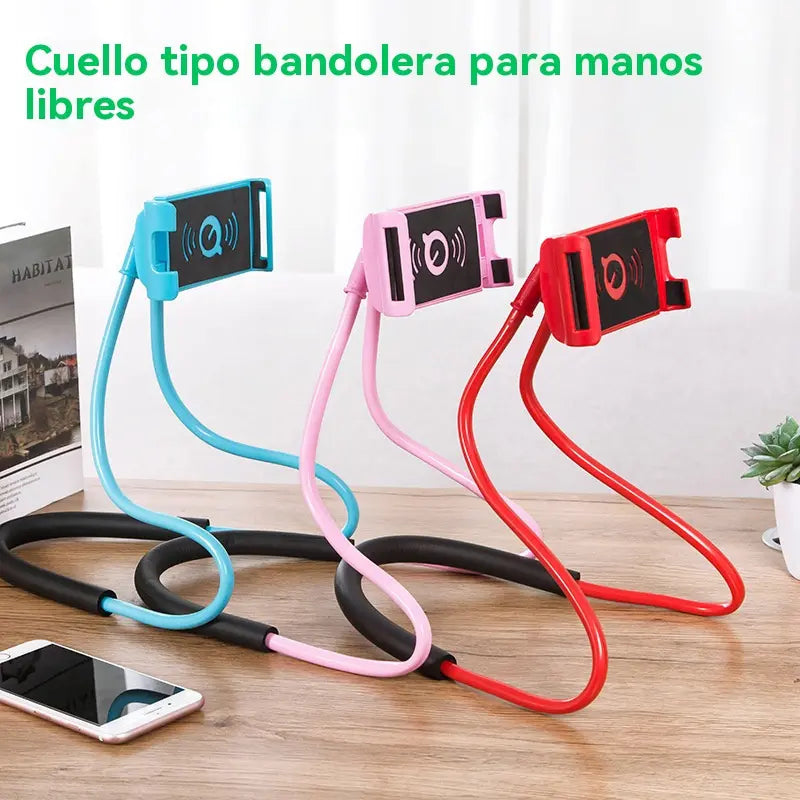 Correia de pescoço universal multifuncional para telemóveis.