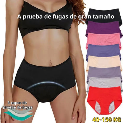 🔥【Confezione da 9 pezzi】Super offerta dell'ultimo giorno: 2025 nuova biancheria intima a vita alta anti-perdita