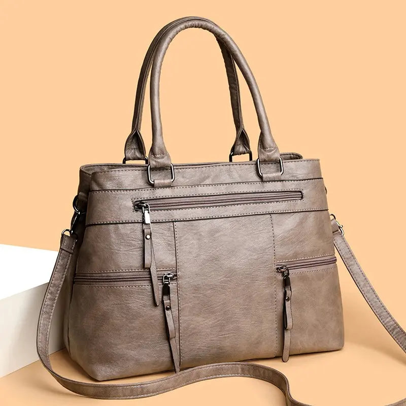👜Borsa da donna in morbida, elegante e capiente pelle
