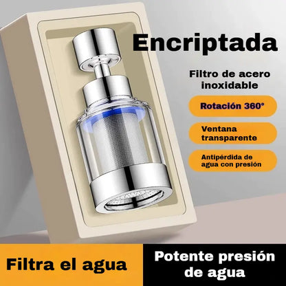 🔥💦Aerador de filtro universal com interface em aço inoxidável
