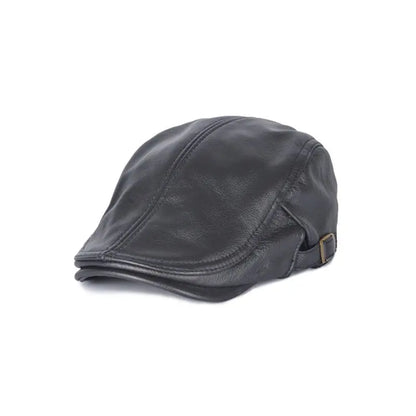 🐏【Acquista 1 e ricevi 1 gratis】 Cappello in pelle di pecora regolabile per uomo.