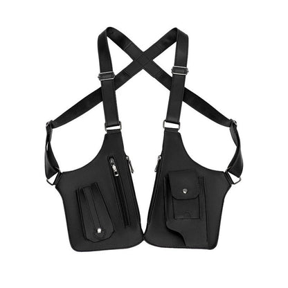 🔥OFERTA IMPERDÍVEL 2026! 🔥Bolsa dupla a tiracolo com vários bolsos e acabamento anti-riscos