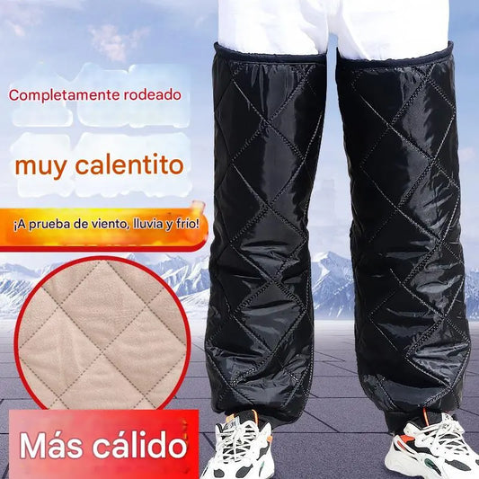 🔥Joelheiras grossas e quentes para ciclismo de inverno e calças corta-vento para caminhadas ao ar livre