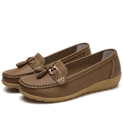 【Acquista 1 e ricevi 1 gratis】【35-44】Scarpe casual in pelle da donna alla moda 2025