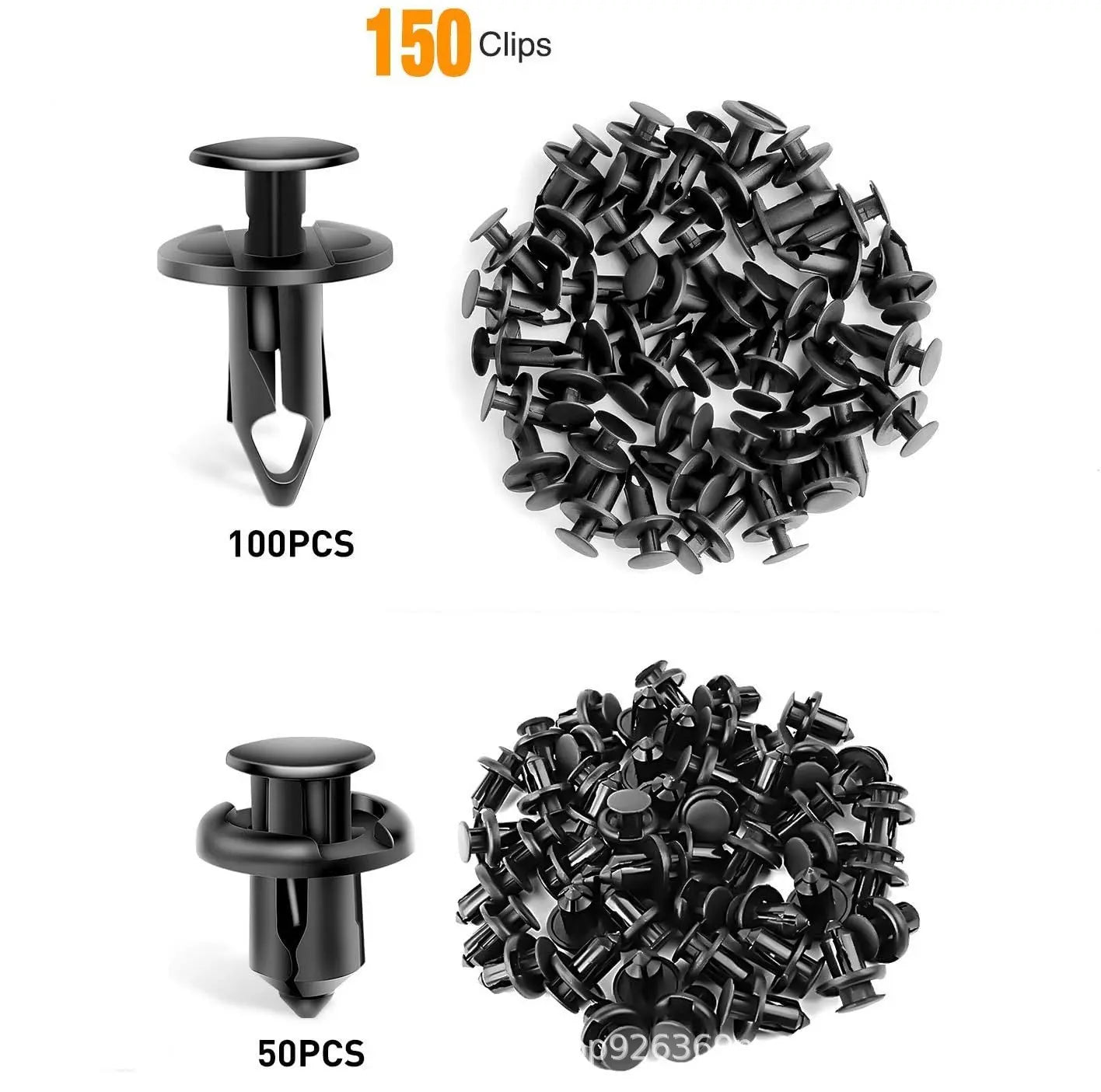 🔥🔥【Conjunto de 150 peças + Alicate】🧰🛠️ Conjunto de fivelas de plástico para parafusos de expansão automóvel