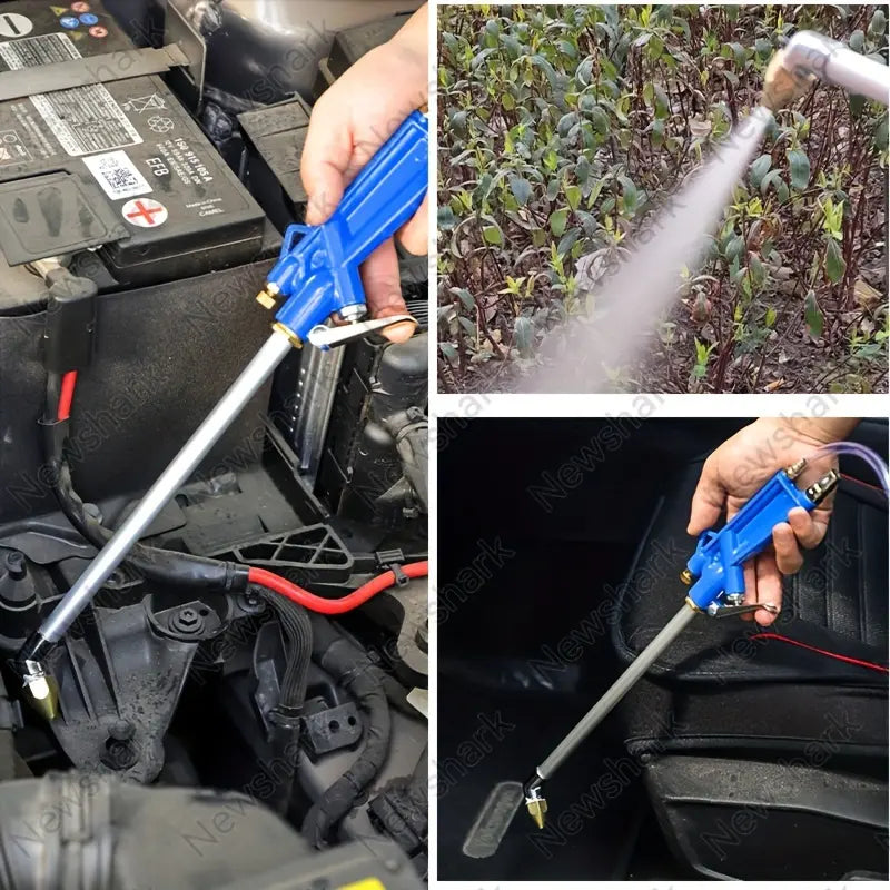 🔥 🔥Pistola pneumática para limpeza de motores com mangueira de 1 m