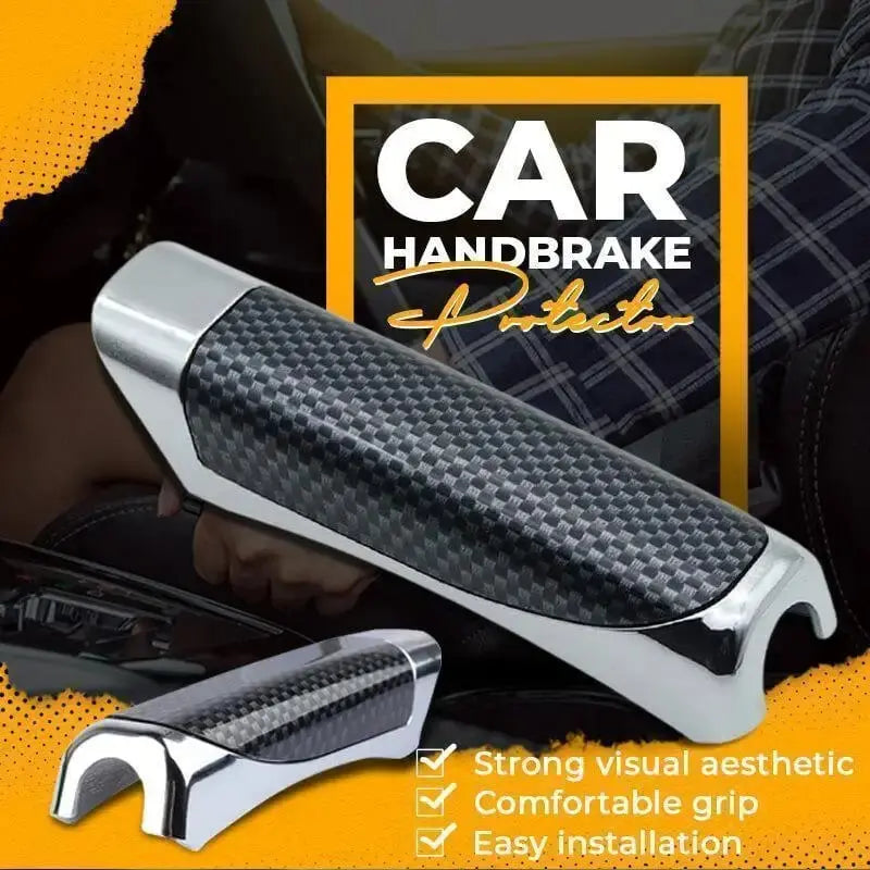 Hochwertiger🚗 rutschfester und verschleißfester Schutz für die Handbremse aus Carbonfaser