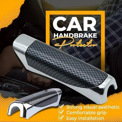 Hochwertiger🚗 rutschfester und verschleißfester Schutz für die Handbremse aus Carbonfaser
