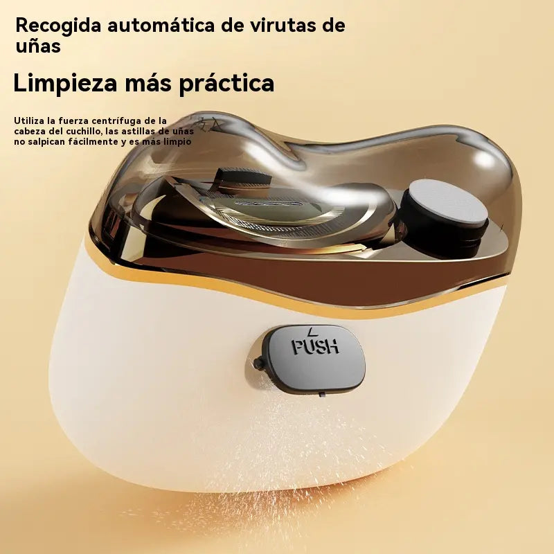 ✂️💅🔥🔥 Lixa de unhas elétrica multifuncional, corta-unhas elétrico com proteção anti-beliscão