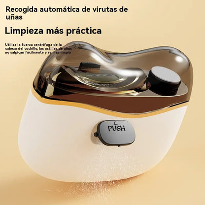 ✂️💅🔥🔥 Lixa de unhas elétrica multifuncional, corta-unhas elétrico com proteção anti-beliscão
