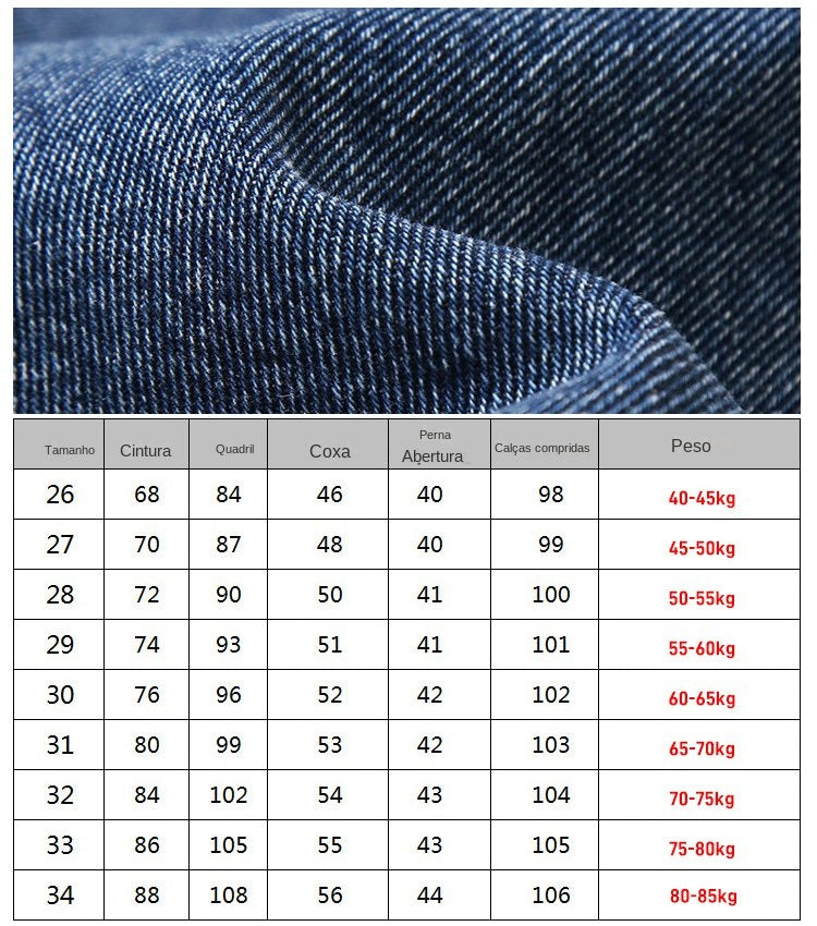 🔥Jarný výpredaj: 49% zľava【40-90KG】[Nové] Dámske rifle s vysokým pasom a strečovým lemom 