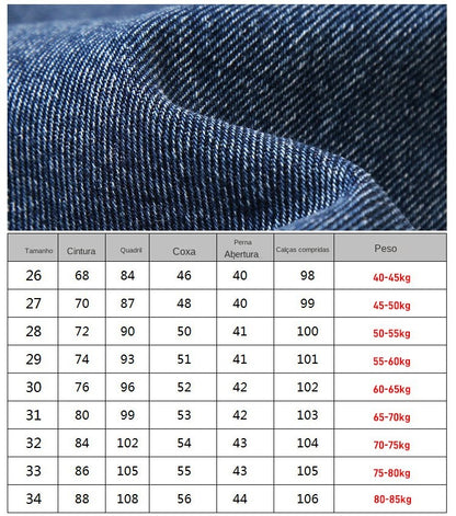 🔥Jarný výpredaj: 49% zľava【40-90KG】[Nové] Dámske rifle s vysokým pasom a strečovým lemom 